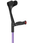 Kule ortopedyczne Ossenberg Classic - anatomiczne MIĘKKIE - czarno-fioletowe - (2 szt.)