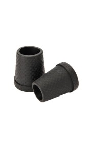 Nakładka gumowa Gastrock pikowana czarna - 16 mm - z wkładką - 1 sztuka