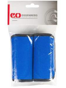 Nakładka neoprenowa GRIP na rękojeść kuli ortopedycznej na rzep - niebieska