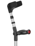 Kule ortopedyczne Ossenberg  BIG XL - anatomiczne TWARDE - (2 szt.) 150 kg - extra long - czarno-srebrne