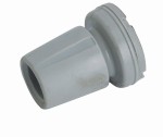 Nasadka gumowa do kul - PIVOFLEX - 18 mm - szara
