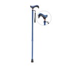 Laska inwalidzka ARmedical - miękki uchwyt Soft Wave - AR-014D - niebieska