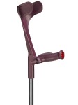 Kule ortopedyczne Ossenberg Classic - anatomiczne MIĘKKIE - oberżynowo/czarne - (2 szt.)