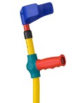 Kule ortopedyczne dziecięce Ossenberg KIDDY - 100 kg (2 szt.) TWARDE - kolorowe RED