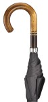 Parasol z funkcją laski Gastrock - CITY - czarny (92 cm)