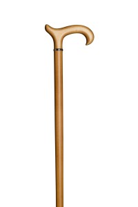 Laska drewniana z uchwytem derby - Gastrock - ECO - piaskowa