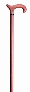 Laska drewniana z uchwytem derby - Gastrock - ECO - wrzosowa czerwień