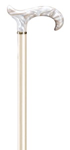 Laska drewniana Gastrock - PERLMUTT - HELLBLOND - beżowa