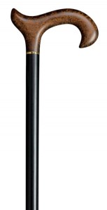 Laska drewniana Gastrock - SCHWARZEIBE - czarna olcha