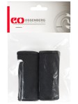 Nakładki neoprenowe GRIP na rękojeść kuli ortopedycznej DZIECIĘCEJ - na rzep - czarne