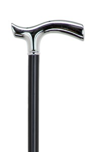 Laska drewniana Gastrock - CHROM FRITZ - czarna