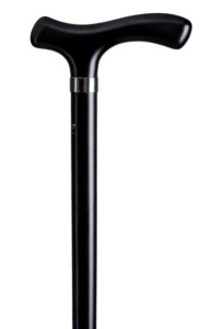 Laska drewniana Gastrock - FRITZ-STOCK - czarna