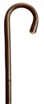 Laska gięta rustykalna kasztanowa Gastrock - WANDERSTOCK - 94 cm - brązowa - męska