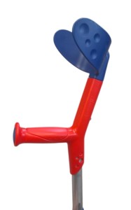 Kula inwalidzka dziecięca TIKI - red-blue - (cena dotyczy 1 szt.)