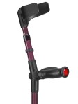 Kule ortopedyczne Ossenberg  BIG XL - anatomiczne MIĘKKIE - (2 szt.) 150 kg - czarno-oberżynowe